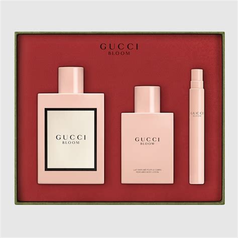 gucci bloom gift pack|gucci bamboo gift set sale.